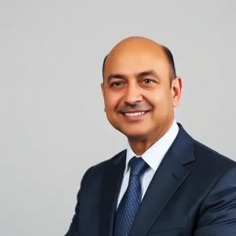 Portrait of Capt. Rajesh Menon