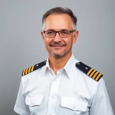 Portrait of Capt. Lars Ahlberg